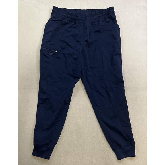 Dickies Stretch Side Panel 4-Pocket Jogger Scrub Pant Women's Size XL Blue - Picture 1 of 9